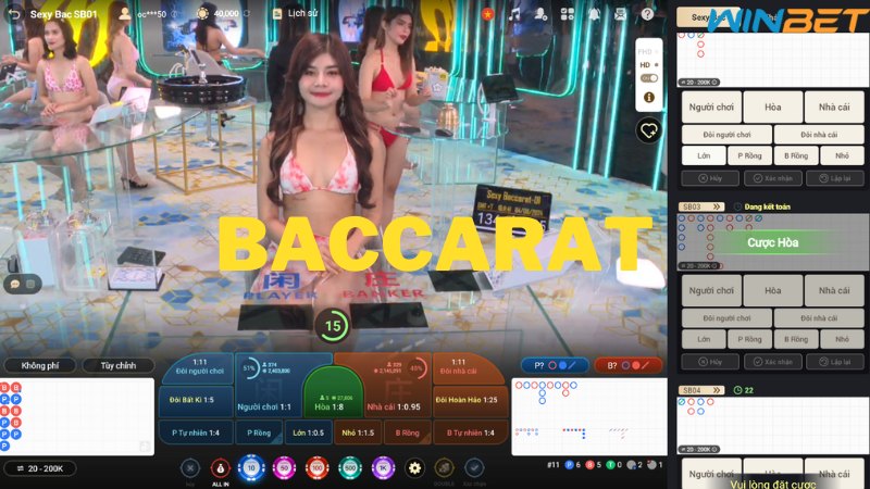 Baccarat trò chơi được yêu thích hàng đầu ở các sảnh casino
