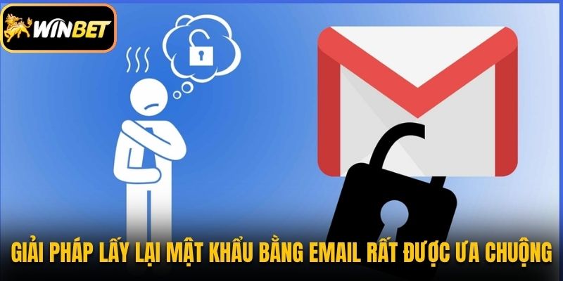 Giải pháp lấy lại mật khẩu bằng Email rất được ưa chuộn
